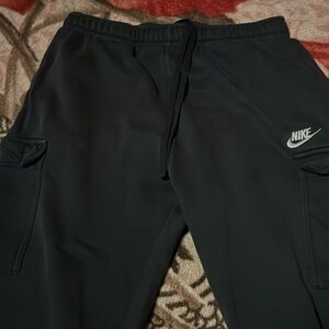 Black Nike joggers